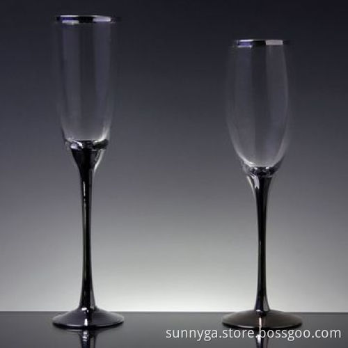 Glass Champagne Flute with 244.5/257mL Capacity, Measures 63 x 65 x 27/53 x 73 x 25.2mm